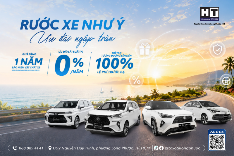 RƯỚC XE NHƯ Ý - ƯU ĐÃI NGẬP TRÀN