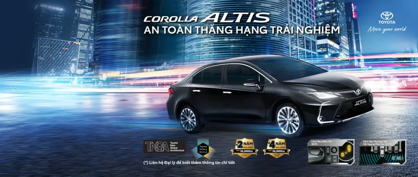 Toyota Corolla Altis — banner